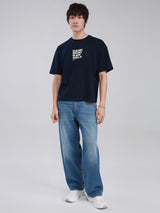 BOXY FIT NEW MARKET COLLECTION MEN'S SHORT SLEEVE T-SHIRT NAVY