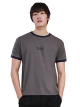 SLIM FIT NEW MARKET COLLECTION MEN'S SHORT SLEEVE T-SHIRT GREY