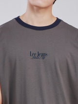 SLIM FIT NEW MARKET COLLECTION MEN'S SHORT SLEEVE T-SHIRT GREY