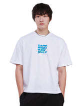 BOXY FIT NEW MARKET COLLECTION MEN'S SHORT SLEEVE T-SHIRT WHITE