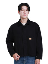 เสื้อแจ็คเก็ตผู้ชาย คอลเลคชั่น ON THE GO COMFORT FIT สีดำ