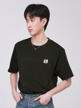 COMFORT FIT 101 COLLECTION MEN'S SHORT SLEEVE T-SHIRT DARK GREEN