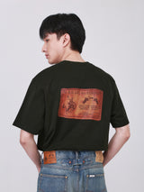 COMFORT FIT 101 COLLECTION MEN'S SHORT SLEEVE T-SHIRT DARK GREEN