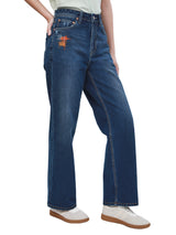 STRAIGHT FIT 101 COLLECTION MID RISE REGULAR WOMEN'S JEANS MID INDIGO