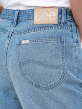 BALLOON BARREL FIT HIGH RISE WIDE LEG WOMEN'S JEANS LIGHT INDIGO