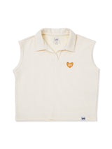 REGULAR FIT GIRL'S SLEEVELESS POLO YELLOW