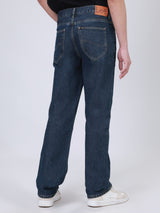 COMFORT FIT MID RISE MEN'S JEANS MID INDIGO