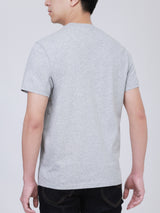 REGULAR FIT MEN'S SHORT SLEEVE T-SHIRT GREY
