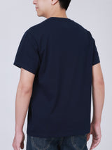 REGULAR FIT MEN'S SHORT SLEEVE T-SHIRT NAVY