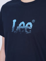 REGULAR FIT MEN'S SHORT SLEEVE T-SHIRT NAVY