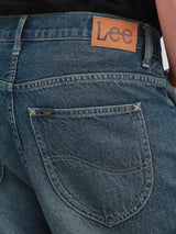 WIDE LEG FIT NEW MARKET COLLECTION HIGH RISE RELAXED MEN'S JEANS MID INDIGO