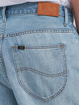 กางเกงยีนส์ผู้ชาย คอลเลคชั่น NEW MARKET WIDE LEG FIT เอวสูง ทรงขากว้าง สียีนส์อ่อน