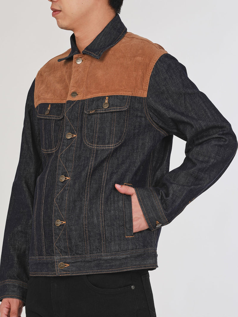 MEN'S DENIM JACKET LEE RIDERS COLLECTION REGULAR FIT DARK INDIGO