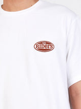 เสื้อยืดแขนสั้นผู้ชาย คอลเลคชั่น LEE RIDERS COMFORT FIT สีเบจ