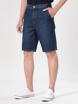 MEN'S DENIM SHORTS MID INDIGO