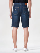 MEN'S DENIM SHORTS MID INDIGO