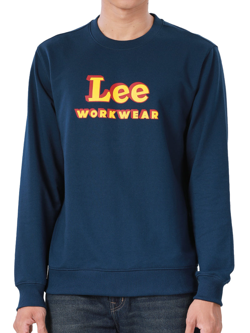 REGULAR FIT MEN'S SWEATSHIRT NAVY