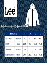 เสื้อฮู้ดดี้แบบสวมผู้ชาย ทรงตรง สีกรมท่า