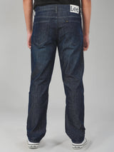 ZED FIT JADE FUSION COLLECTION MID RISE SLIM MEN'S JEANS DARK INDIGO
