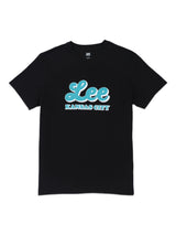 REGULAR FIT MEN'S TEE SHORT SLEEVE BLACK