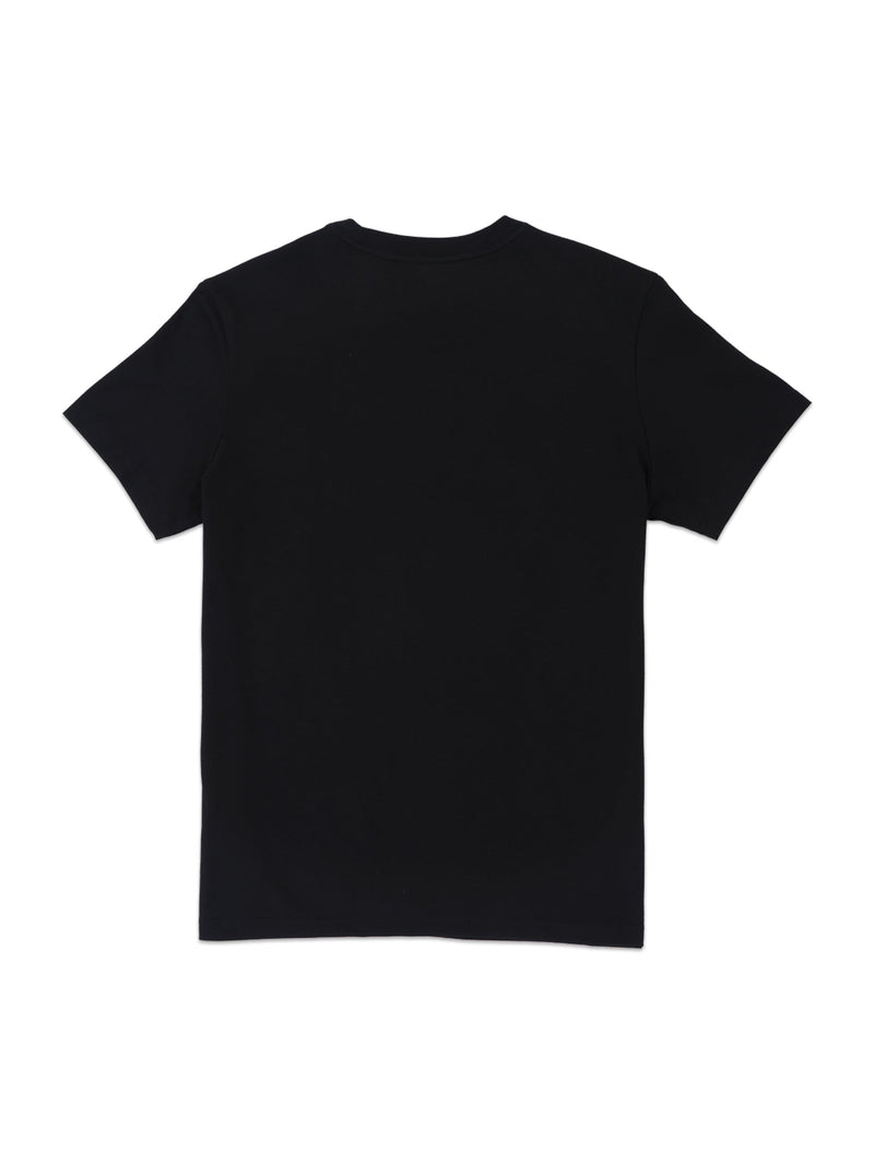 REGULAR FIT MEN'S TEE SHORT SLEEVE BLACK