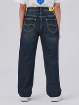 STRAIGHT FIT LEE SMILEY COLLECTION MID RISE REGULAR BOY'S JEANS MID INDIGO