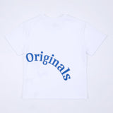 เสื้อยืดแขนสั้นเด็กผู้ชาย คอลเลคชั่น LEE ORIGINALS ทรงตรง สีขาว