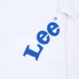 เสื้อยืดแขนสั้นเด็กผู้ชาย คอลเลคชั่น LEE ORIGINALS ทรงตรง สีขาว