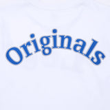 เสื้อยืดแขนยาวเด็กผู้ชาย คอลเลคชั่น LEE ORIGINALS ทรงตรง สีขาว