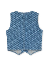 LEE ORIGINALS COLLECTION WOMEN'S VEST MID INDIGO