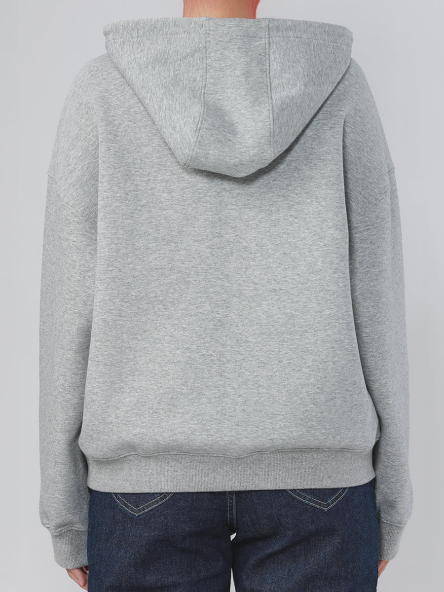 WOMEN S PULLOVER HOODIE GREY Lee Thailand