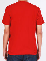 REGULAR FIT MEN'S TEE SHORT SLEEVE RED