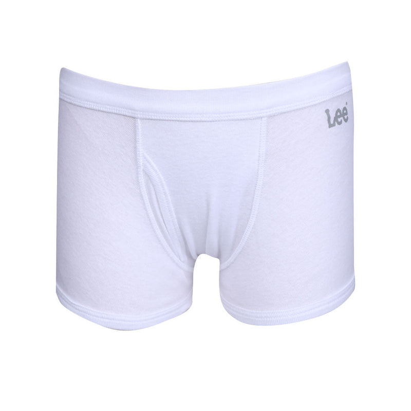 UNDERWEAR PACK 2 PCS COLLECTION BOY'S TRUNKS WHITE