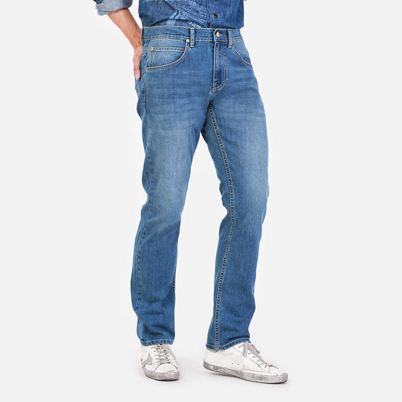 KNOX FIT LEGEND WORKWEAR COLLECTION MID RISE REGULAR MEN'S JEANS DENIM ...