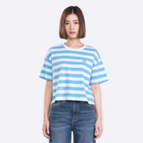 SEASONAL FIT SUMMER CHILL COLLECTION WOMEN'S TEE SHORT SLEEVE BLUE