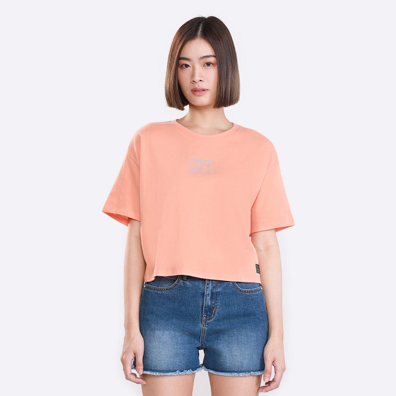 SEASONAL FIT URBAN RIDERS COLLECTION WOMEN'S TEE SHORT SLEEVE ORANGE