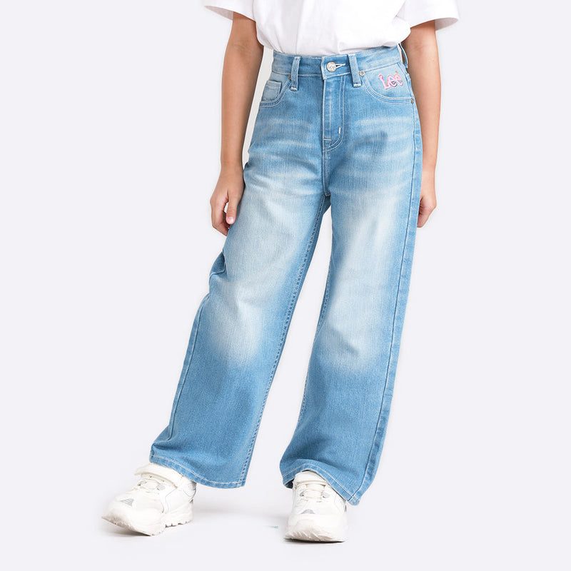 SEASONAL FIT LEE CLUB COLLECTION MID RISE GIRL'S JEANS DENIM