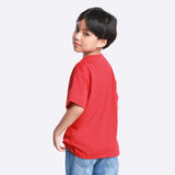 REGULAR FIT LEE CLUB COLLECTION BOY'S TEE SHORT SLEEVE RED