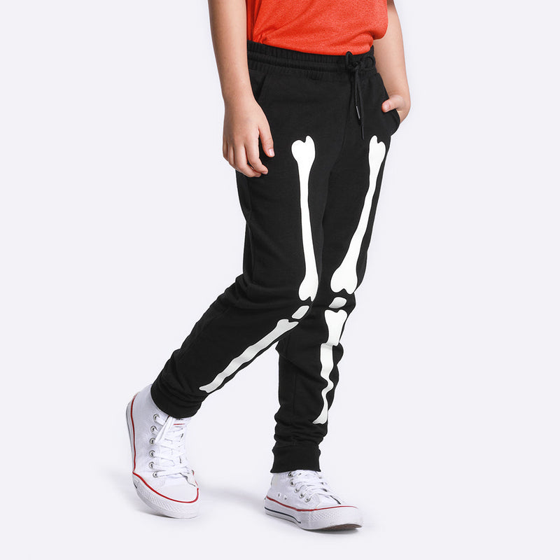 JOGGER FIT HALLOWEEN COLLECTION MID BOY'S JOGGER BLACK