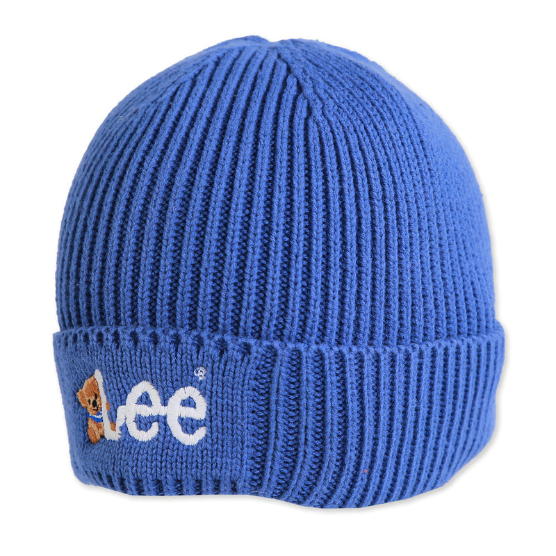 หมวกบีนนี่เด็กผู้ชาย / เด็กผู้หญิง คอลเลคชั่น LEE BEAR สีฟ้า