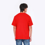 COMFORT FIT LEE BEAR COLLECTION MEN'S TEE SHORT SLEEVE RED