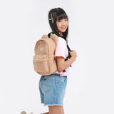 LEE BEAR COLLECTION GIRL'S BACKPACK BROWN