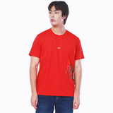 REGULAR FIT CHINESE NEW YEAR COLLECTION MEN'S TEE SHORT SLEEVE RED