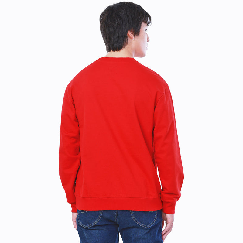 COMFORT FIT CHINESE NEW YEAR COLLECTION MEN'S PULLOVER RED