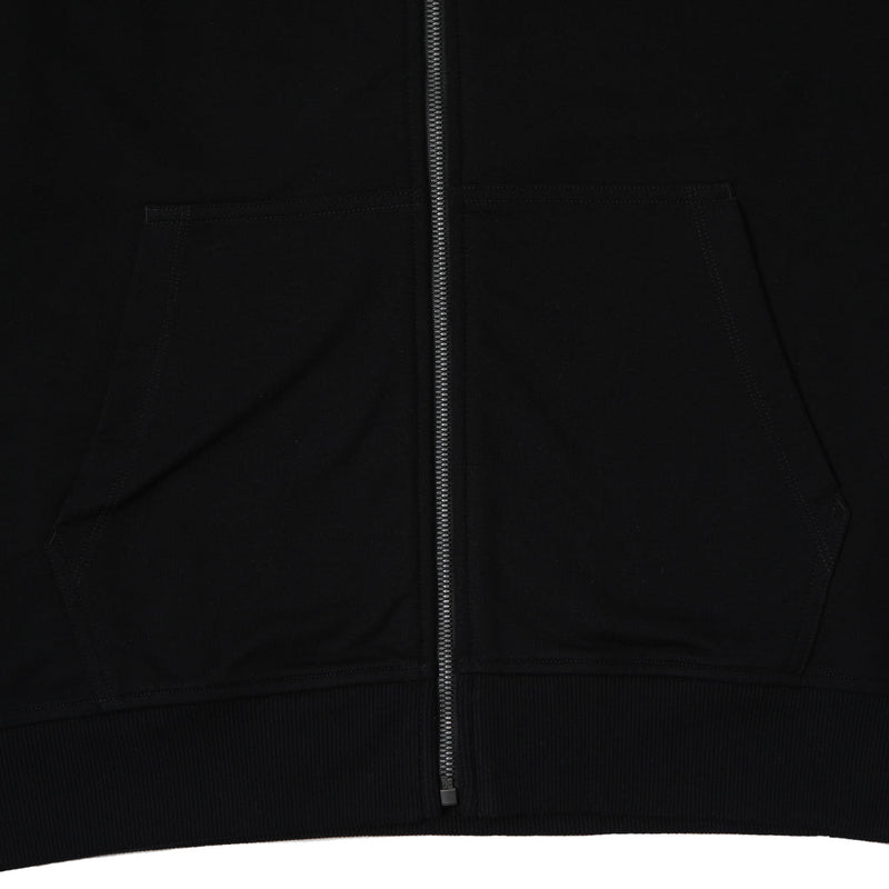 เสื้อคลุมฮู้ดดี้มีซิปผู้ชาย คอลเลคชั่น LEE THAI 2024 ทรงตรง สีดำ