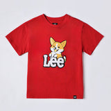 REGULAR FIT PET LOVER COLLECTION BOY'S TEE SHORT SLEEVE RED