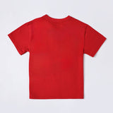 REGULAR FIT PET LOVER COLLECTION BOY'S TEE SHORT SLEEVE RED