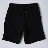 กางเกงขาสั้นเด็กผู้ชาย คอลเลคชั่น PET LOVER SHORTS FIT สีดำ