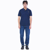 REGULAR FIT LEE THAI 2024 COLLECTION MEN'S POLO SHORT SLEEVE NAVY